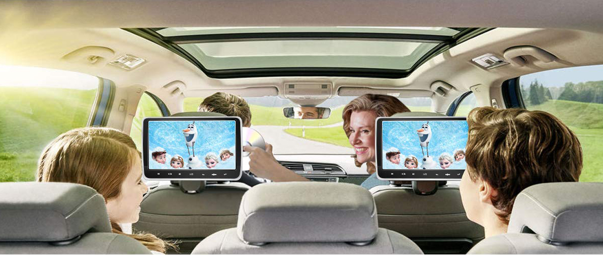Nhà có trẻ em khi trên xe thường phải trông chúng nghịch ngợm thật là mệt mỏi. Người già ngồi xe lâu thì quá nhàm chán. Hành khách trên xe ngồi nhìn diện thoại mãi cũng chán mà màn hình nhỏ đi xe rung cũng gây mỏi mắt khó chịu v.v... với nhứng lý do đó, tại sao các bạn không nghĩ ngay tới việc trang bị cho hàng ghế sau màn hình gối Android giải trí đa phương tiện cho xế yêu